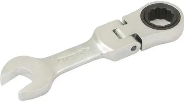 Main image of DYNAMIC D076216 Tools 1/2" Stubby Flex Head Ratcheting Wrench
