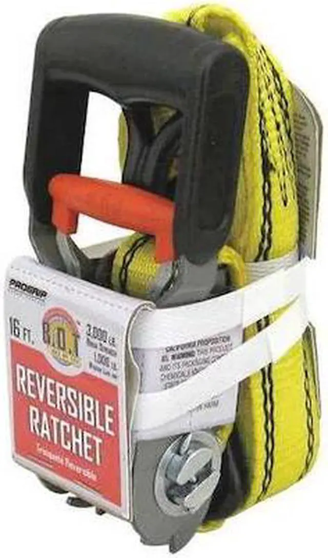 Main image of Progrip Tie Down Strap,Reversible Ratchet,16ft.  330600