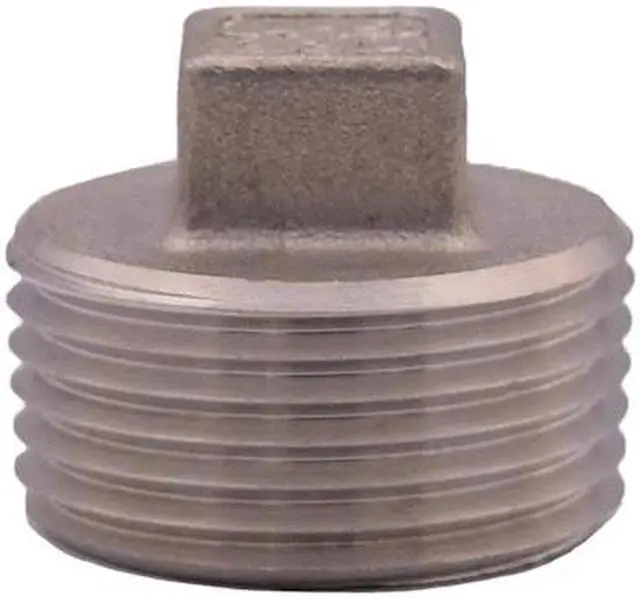 Main image of LEGEND VALVE 416-186 1-1/4" SS316 SQUARE PLUG