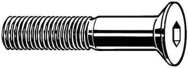 Main image of ZORO SELECT M51060.060.0070 M6-1.00 Socket Head Cap Screw, Flat, Plain 18-8