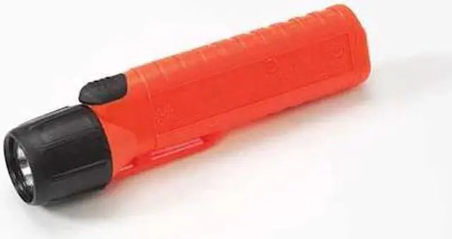Alt view image 2 of 6 - PMI 514109 Orange Xenon Handheld Flashlight, Alkaline AA, 38lm
