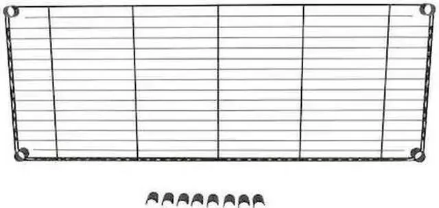 Main image of ZORO SELECT MHL1848BG Shelving, Black, 18x48