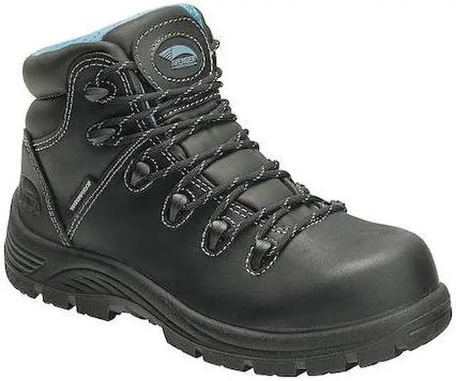 Main image of AVENGER SAFETY FOOTWEAR A7127 Women's Composite Toe 6-Inch Work Boot, Black, 9