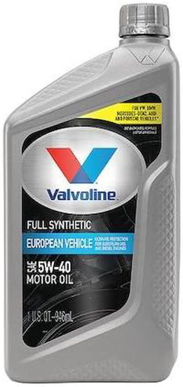Alt view image 2 of 3 - Valvoline Full Synthetic Engine Oil, 32 oz. Bottle, SAE Grade: 5W-40, Amber