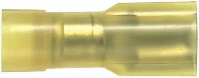 Main image of PANDUIT DNF10-250FI-L Female Disconnect, Yellow, 12-10AWG, PK50