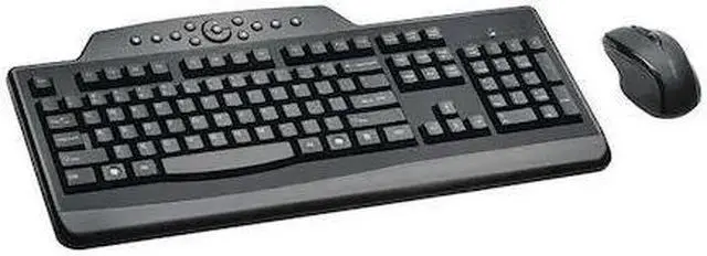Main image of Kensington Black Proprietary Interface RF Wireless Standard Wireless Media Desktop Set