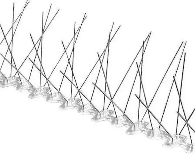 Alt view image 2 of 6 - BIRD BARRIER BP-F110 Bird Repellent Spikes,Bird-Flite, 10 ft.