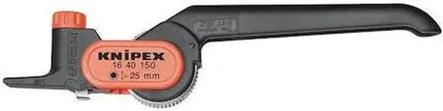Alt view image 2 of 3 - Knipex 6-3/8" Cable Stripper, 1" Capacity   16 40 150