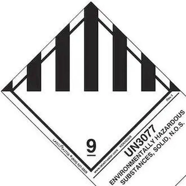Main image of LABELMASTER HSN1500R UN3077 Environmentally Hazard,PK500