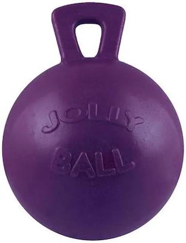 Main image of HORSEMENS PRIDE 1177-RY Jolly Ball with Handle 10" ROYAL