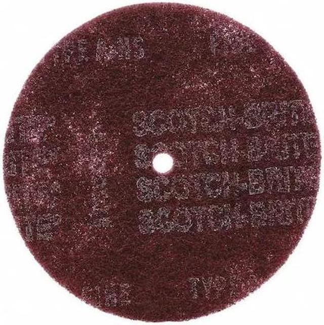 Main image of SCOTCH-BRITE 476X55 Fiber Disc,8" dia.,1/2" Mounting Hole