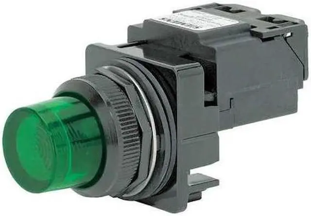 Main image of Pilot Light, LED, Full Voltage, Grn, 120VAC 52BL5E3XB