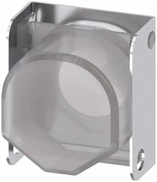 Main image of SIEMENS 3SU1950-0DV80-0AA0 Cover, Silver, Metal, Plastic, 22mm