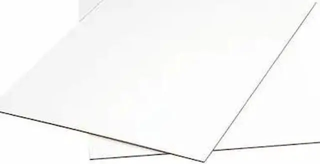Main image of PARTNERS BRAND SP4248W Corrugated Sheets, 48" x 42", White, 5/Bundle