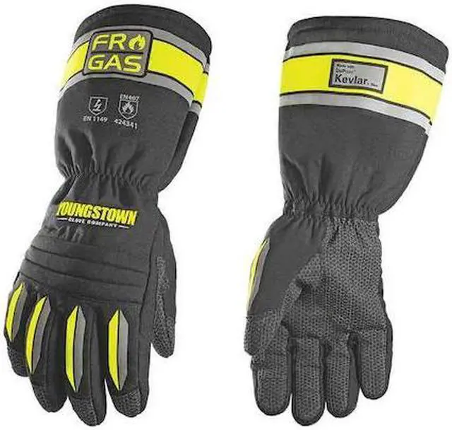 Alt view image 2 of 4 - YOUNGSTOWN GLOVE CO 12-3390-60-S Flame and Heat Resistant Gloves,