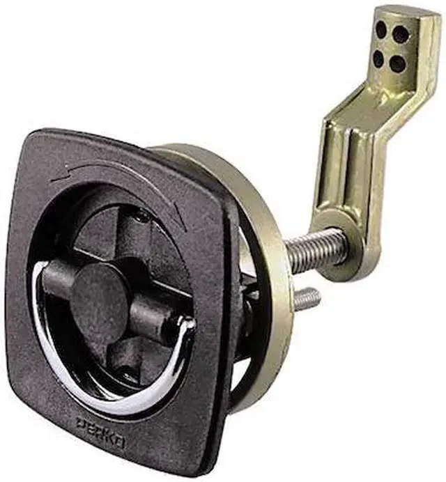 Alt view image 8 of 10 - Perko 0932DP1BLK 2-1/2X2-1/2 BLK FLUSH LATCH