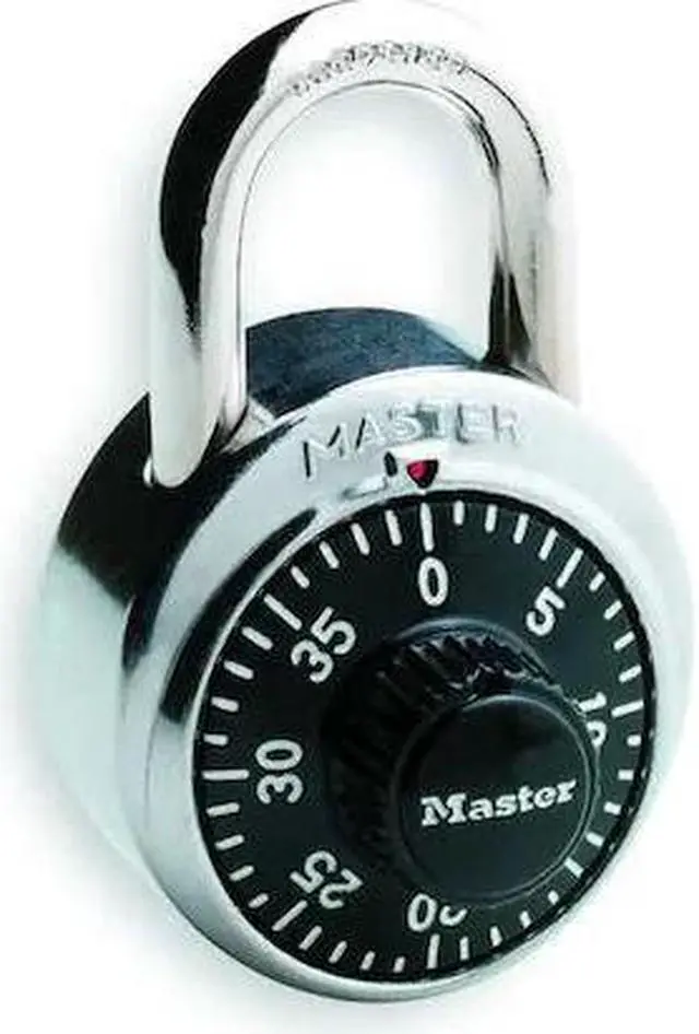 Alt view image 3 of 4 - Combination Padlock, Front, 1 Dial, SS