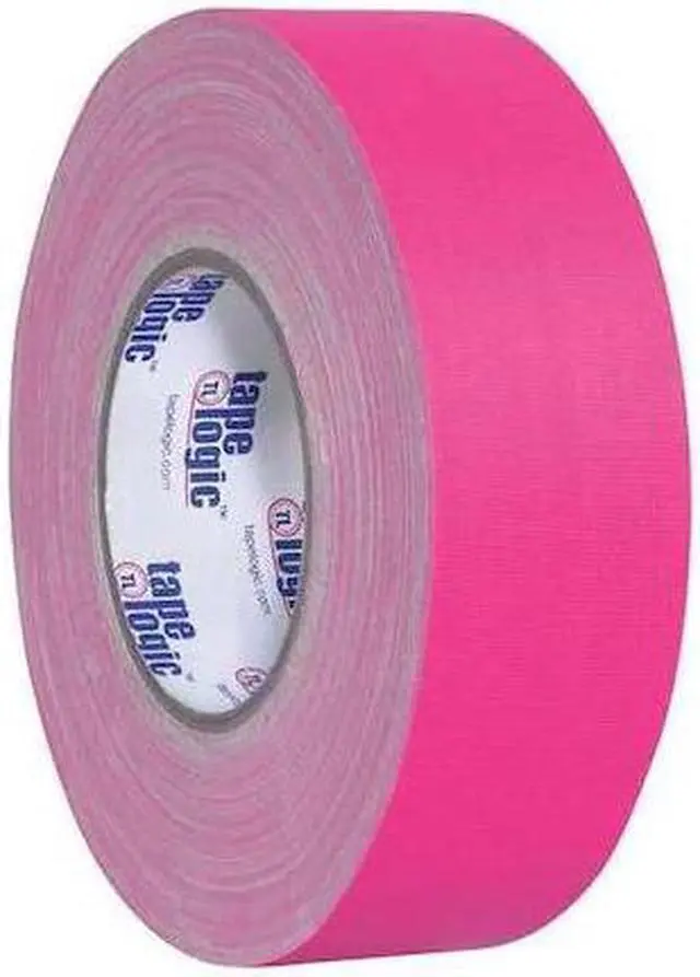 Main image of Tape Logic T9874FP 2 in. x 50 Yards Fluorescent Pink Tape Logic 11 mil Gaffers Tape - 24 Per Case