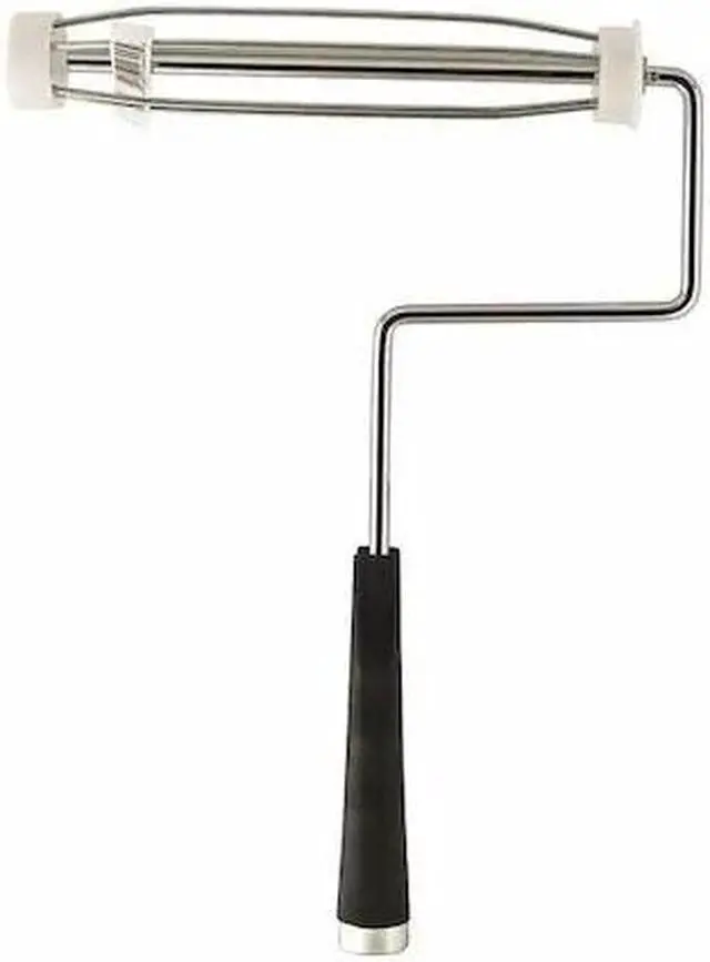 Alt view image 2 of 4 - WOOSTER F0010-9 Paint Roller Frame, 5 Wire Cage, Plastic Handle, 9" Rollers