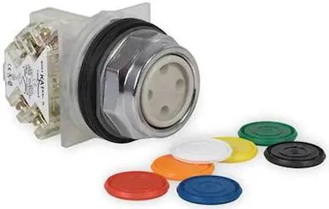 Alt view image 2 of 2 - SCHNEIDER ELECTRIC 9001KR1UH6 Non-Illuminated Push Button, 30 mm, 1NC, Universal