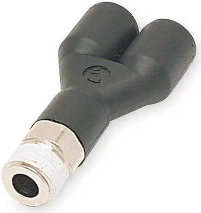Alt view image 2 of 2 - Legris Threaded Y Male,3/8 In OD,PSI 290,PK10  3148 60 18