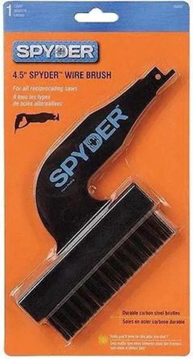 Alt view image 2 of 3 - SPYDER 400002 Wire Brush,Reciprocating Saw