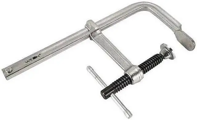 Main image of WILTON 660S-12 12 in Bar Clamp, Steel Handle and 4 in Throat Depth