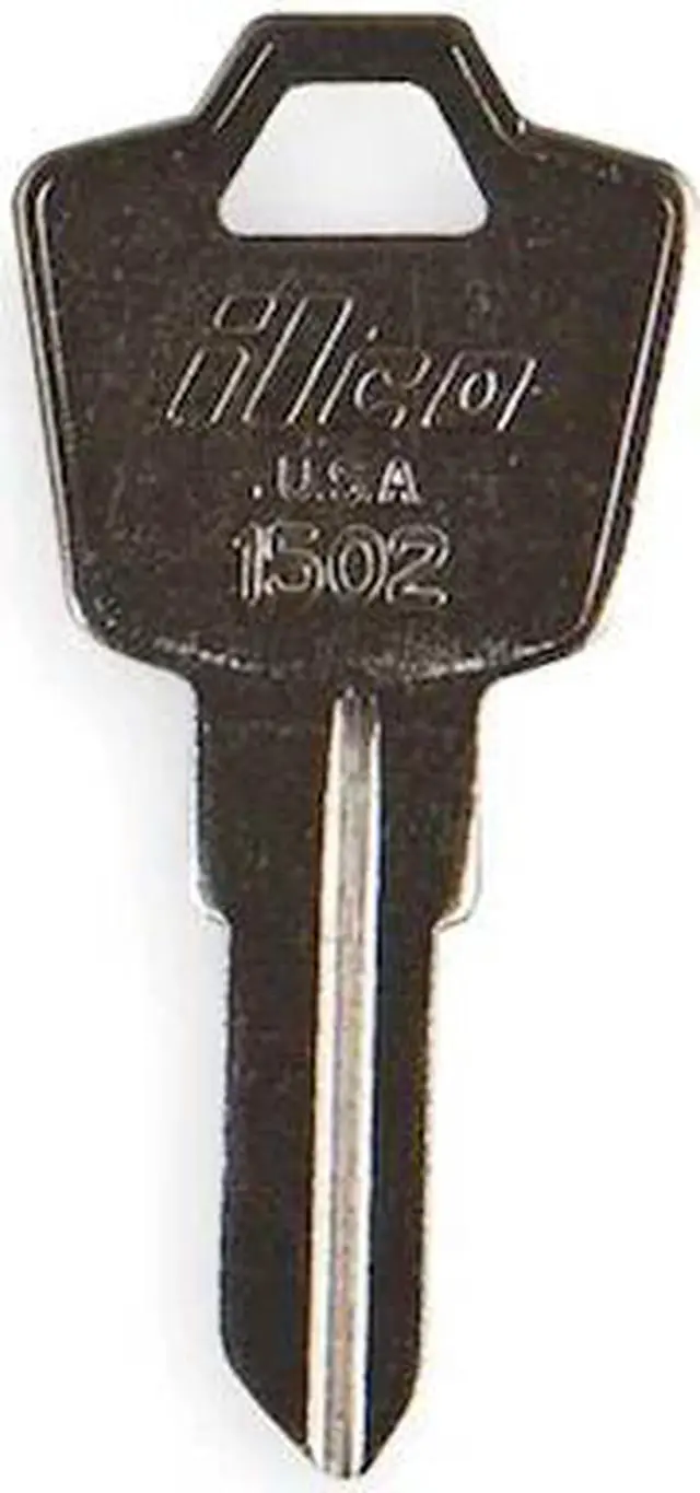 Alt view image 2 of 2 - KABA ILCO 1502 Key Blank,Brass,ESP,Pins 5,PK10