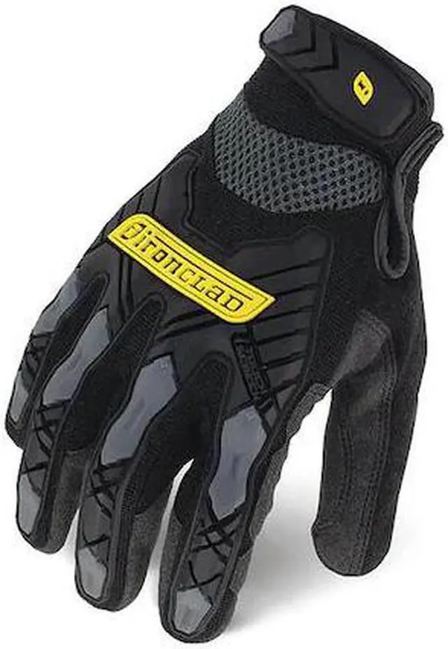 Main image of IRONCLAD IEX-MIG-04-L Impact Resistant Gloves,Size L,Black,PR