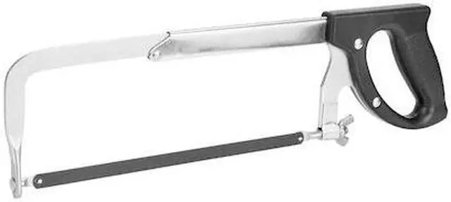 Alt view image 2 of 2 - GreatNeck 125 12 Inch Solid Steel Adjustable Frame Hacksaw, 10 Inch Saw Blade, 12 Inch Saw Blade, Portable Hacksaw, Steel Hacksaw Blade Handle