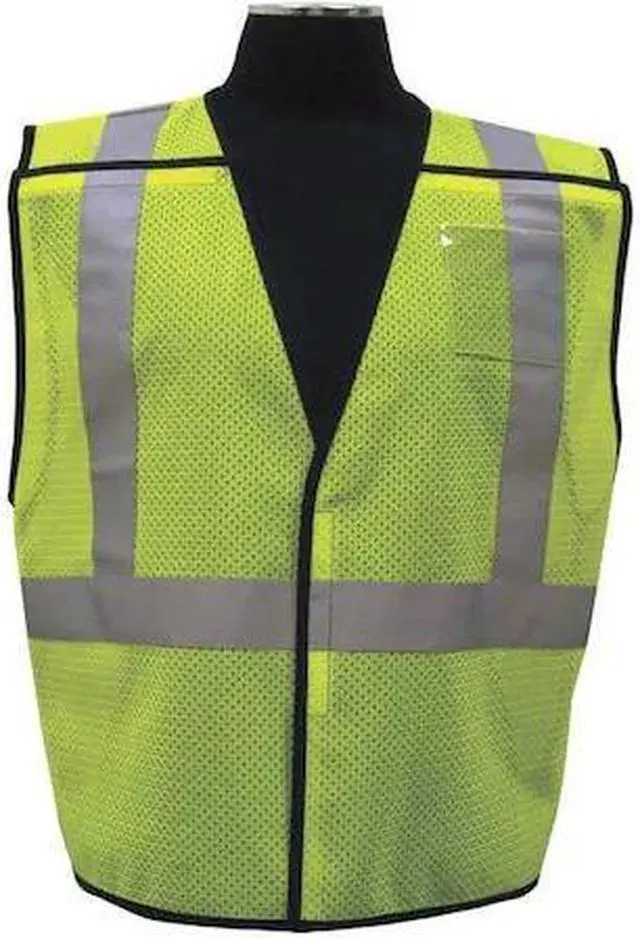 Main image of KISHIGO 1805-L-XL L/XL Class 2 High Visibility Vest, Lime