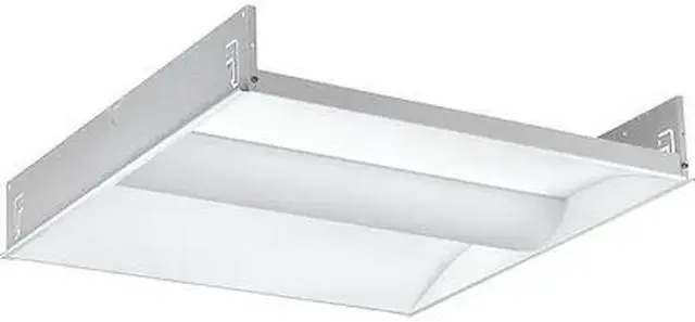Alt view image 3 of 3 - Hubbell Lighting - Columbia Recessed Troffer,2 ft L,3326 lm,29W LCAT22-40MLG-EDU