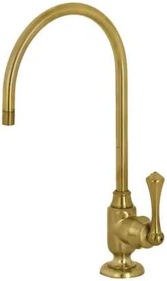 Alt view image 3 of 11 - Kingston Brass KS5197BL Traditional Vintage Single-Handle Water Filtration Faucet - Satin Brass