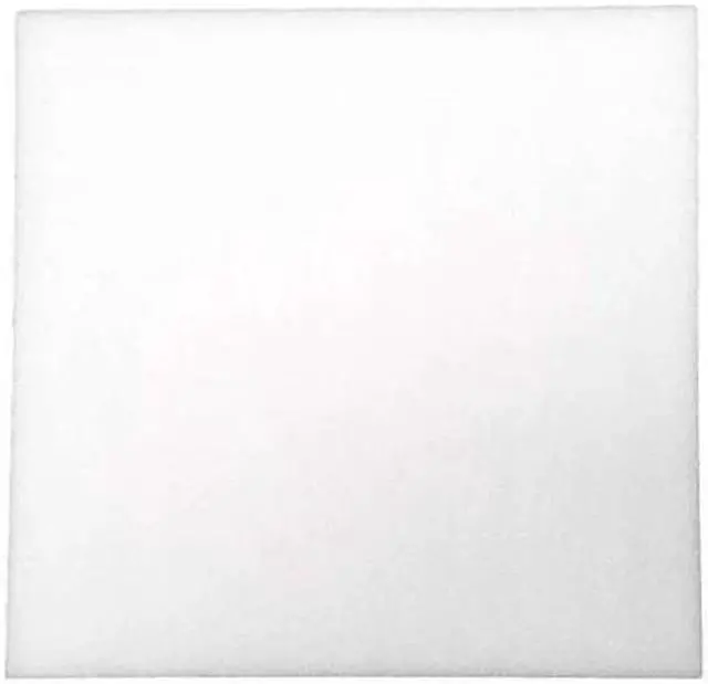 Main image of ZORO SELECT ZUSA-PU-180 Foam Sheet, Open Cell, 24 in W, 24 in L, 1 in Thick,