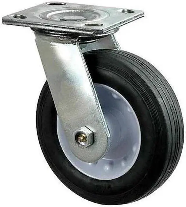 Main image of ZORO SELECT 3G151 Swivl Semi-Pneumatic Caster,6 in.,200 lb