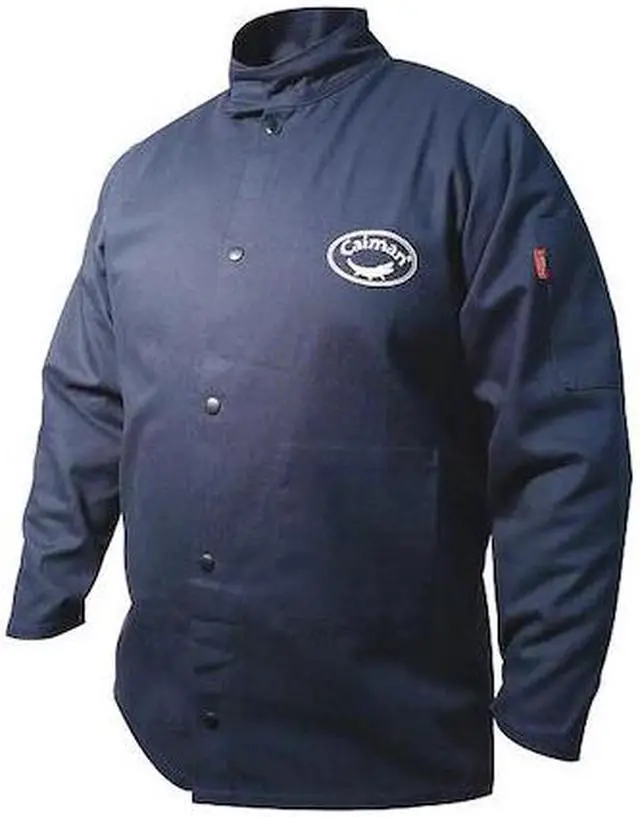 Main image of CAIMAN 3000-0 Welding Jacket,5XL,Navy,64" to 66" Chest