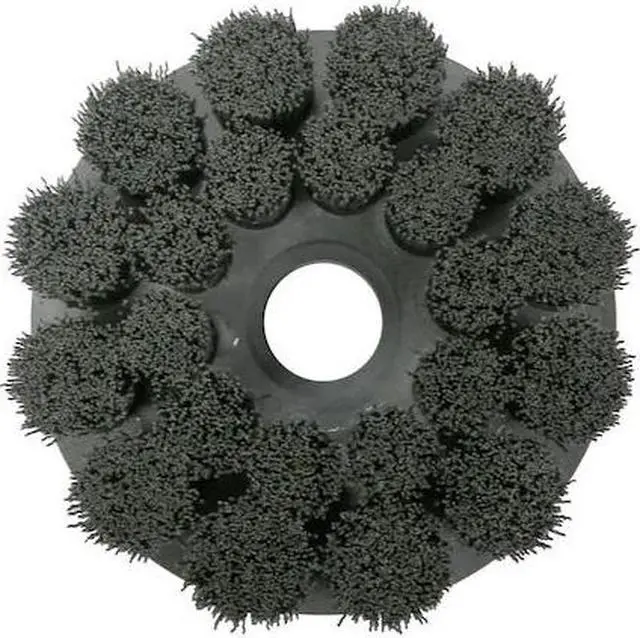 Main image of WEILER 86115 Burr-Rx 6" Shell-Mill Holder Disc Brush .026/120CG Crimped Fill