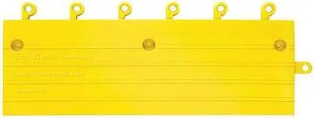 Alt view image 2 of 4 - WEARWELL 560 Mat Ramp,Yellow,6 in. x 18 in.,PK10