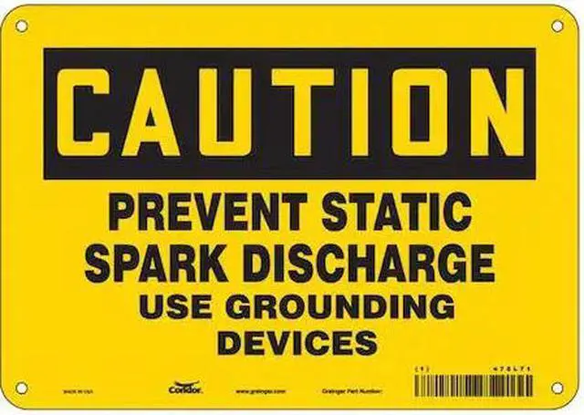 Main image of CONDOR 475L71 Danger Sign,10" Wx7" H,0.032" Thickness, 475L71