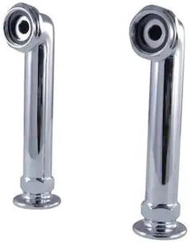 Alt view image 8 of 8 - Kingston Brass CC6RS1 6 in. Deck Mount Risers for Clawfoot Tub Faucet