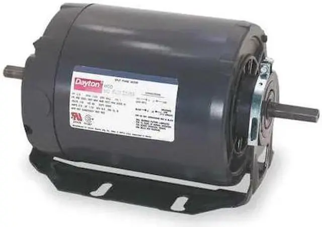 Alt view image 2 of 2 - DAYTON 5K600BA Tool Motor,2-Shaft,1/3hp,3450rpm,115V