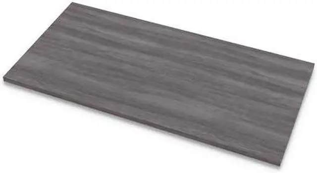 Alt view image 4 of 16 - Fellowes - 9650001 - Fellowes High Pressure Laminate Desktop Gray Ash - 48x24 - Gray Ash Rectangle, High Pressure
