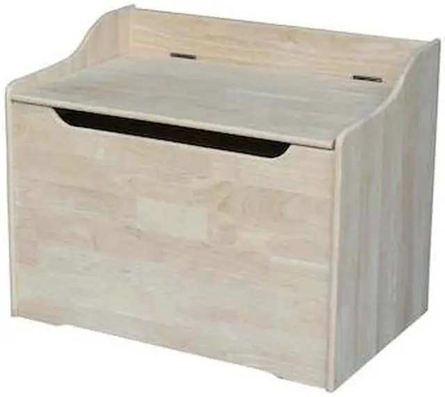 Alt view image 2 of 12 - International Concepts Juvenile Storage Box Unfinished - TC-929