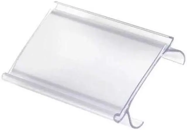 Alt view image 2 of 3 - akromils 29308 wire shelving label holder  pack of 25
