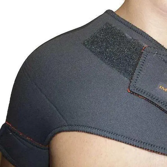 Alt view image 3 of 3 - IMPACTO TS23050 Shoulder Support, Black, XL