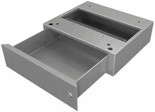 Alt view image 2 of 4 - Balt Locking Drawer,15-1/2" Wx3-1/2" H,Steel  34443
