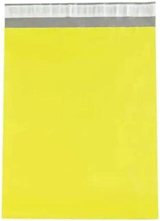 Main image of PARTNERS BRAND CPM1215Y Poly Mailers, 12" x 15 1/2", Yellow, PK100