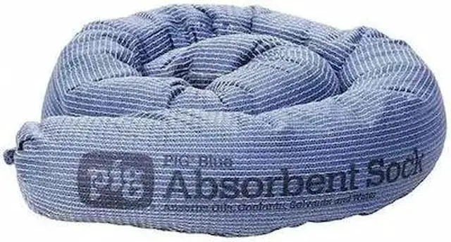 Alt view image 3 of 5 - PIG 2048 Sorbent Sock, 15 gal, 3 in x 48 in, Universal, Blue, 20 PK