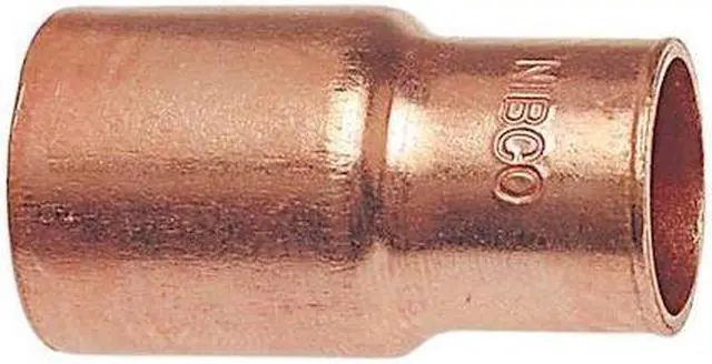 Main image of NIBCO 6002 11/2X3/4 1-1/2" x 3/4" NOM FTG x C Copper Reducer