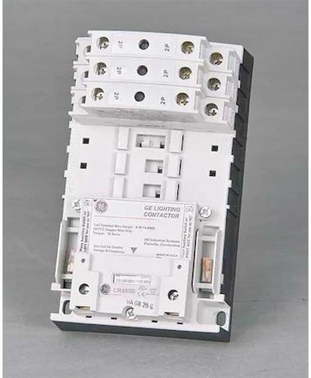 Alt view image 2 of 2 - GE CR463L60AJA 120VAC Electrically Held Lighting Contactor 6P 30A